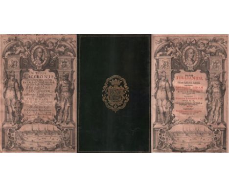 Alte Drucke. Cicero, Marcus Tullius. Opera omnia quae extant. Ex sola fere codd. mss. fide emandata studio at[que] industria 