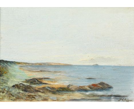 Douglas G Baillie (Scottish 1909-1921)Framed oil on board, signed'Coastal Seascape'24cm x 34cm