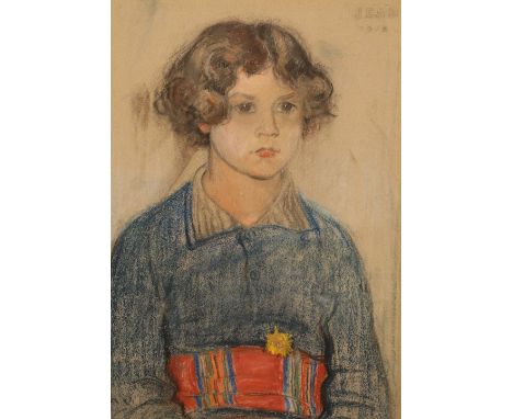 Elizabeth Mary Watt (1886-1954)Pastel portrait on paper, signed'Jean'50cm x 35cm