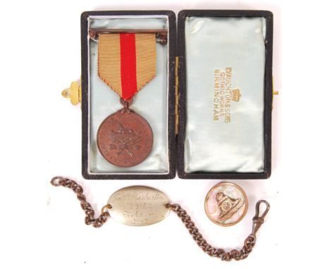 A collection of personal effects relating to a William W. Warburton who served in the Boer War and the First World War. Compr