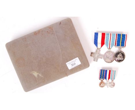 A 20th century conflicts medal group - awarded to a 22734097 Private P. Hudd of the ROAC ( Royal Army Ordnance Corp ). Compri