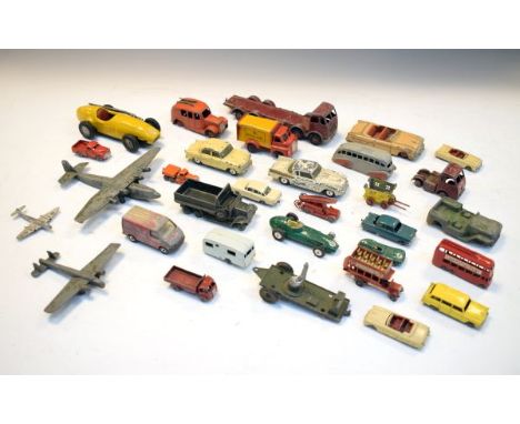 Small collection of die-cast model cars and other vehicles etc   Condition: 