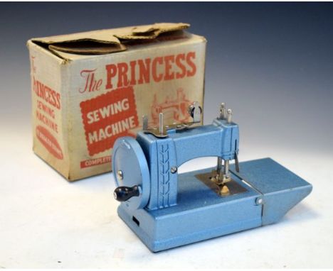 Vintage 'The Princess' child's sewing machine, in original box   Condition: 