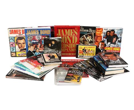 30 James Bond Books, Annuals etc. (1960-2017), including "For Your Eyes Only" (1960) hardback, second edition, "The Spy Who L
