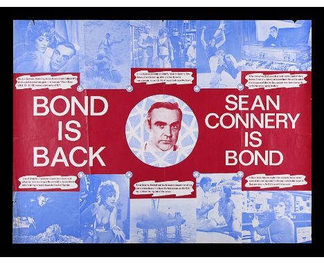 UK Marler Haley Quad and four Double-Crown posters for "Diamonds Are Forever" (1971). These five posters constitute the entir