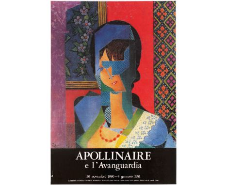 Group of ten art exhibition posters: 1. Original vintage advertising poster for Function and Direction Ala Napoleonica Venice