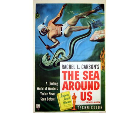 Original vintage documentary Academy Award winning film The Sea Around Us commentated by Don Forbes and Theodore von Eltz and