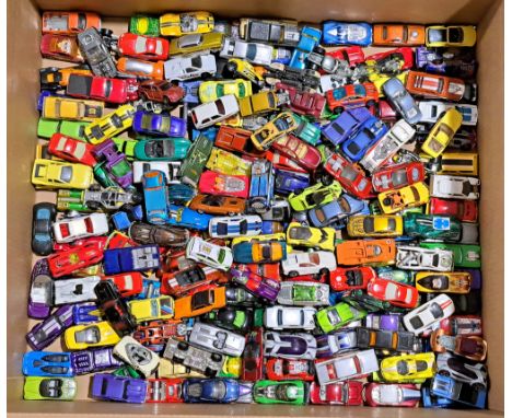 Mattel Hot Wheels, a large quantity of unboxed vehicles, may include some harder to find models. Conditions generally appear 