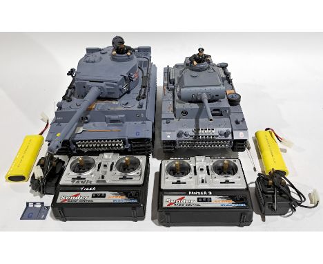 Pantha Tiger &amp; Pantha 3 Radio Controlled Tanks, both with Sender controllers. Although untested &amp; unchecked for compl