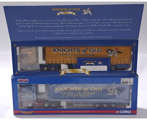 Corgi &ldquo;Knights Of Old&rdquo; a boxed 1/50 scale pair to include CC13706 and CC12911. Conditions generally appear Excell