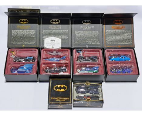 Corgi, a boxed Batman vehicle group. Although unchecked for completeness, conditions generally appear to be Excellent to Near
