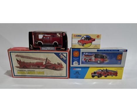 Corgi Fire related, a boxed mixed group. Although unchecked for completeness condition generally&nbsp;appears to be Excellent