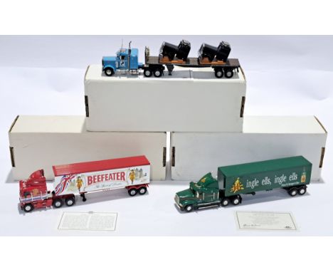 Matchbox, a boxed 1:58 scale truck &amp; trailer group. Conditions generally appear to be Excellent in Good outer packaging w