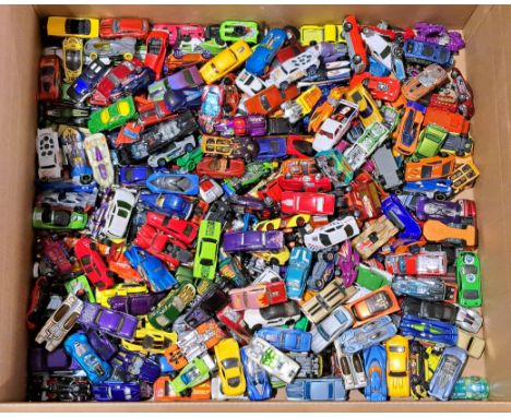 Mattel Hot Wheels, a large quantity of unboxed vehicles, may include some harder to find models. Conditions generally appear 