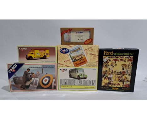 Corgi boxed Bus &amp; Coach related and similar group.  Although unchecked for completeness condition generally&nbsp;appears 