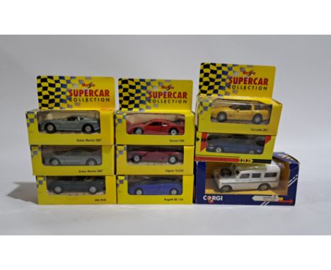 Maisto Supercar Collection and similar, a boxed mixed group. Although unchecked for completeness condition generally&nbsp;app