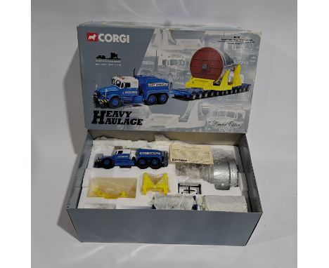 Corgi Heavy Haulage a boxed 18001 Scammell Contractor with Nicholas Bogie Trailer and Steam Turbine load &ldquo;Econofreight 