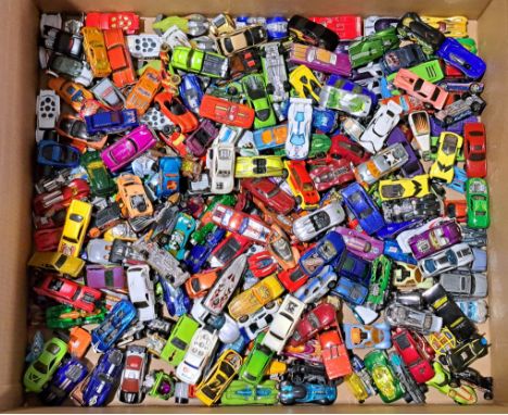 Mattel Hot Wheels, a large quantity of unboxed vehicles, may include some harder to find models. Conditions generally appear 