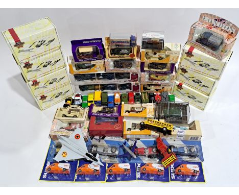 Corgi, Lledo &amp; similar, a boxed &amp; unboxed group of vehicles.&nbsp; Although unchecked for completeness condition gene