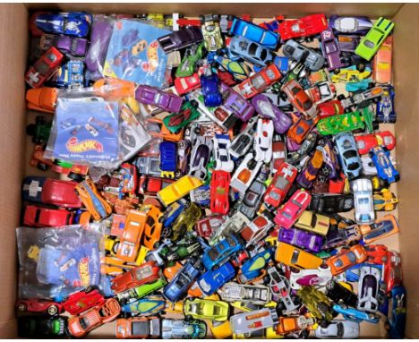 Mattel Hot Wheels, a large quantity of unboxed vehicles, may include some harder to find models. Conditions generally appear 