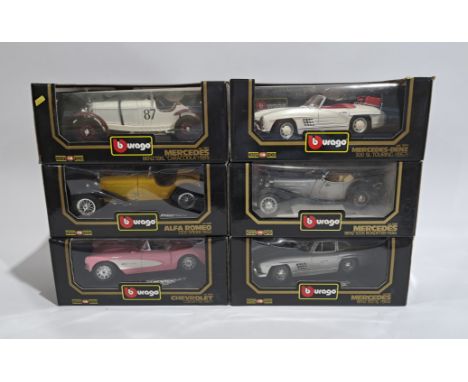 Bburago Diamonds 120, a boxed group of cars.&nbsp; Although unchecked for completeness condition generally appears to be Exce