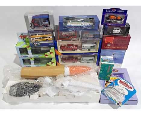 Corgi &amp; similar, a boxed boat, plane, commercial &amp; similar group &nbsp; Although unchecked for completeness condition