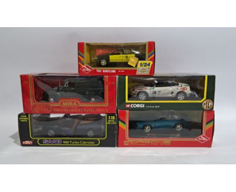Corgi, Mira &amp; similar, a boxed group of cars.&nbsp; Although unchecked for completeness condition generally appears to be