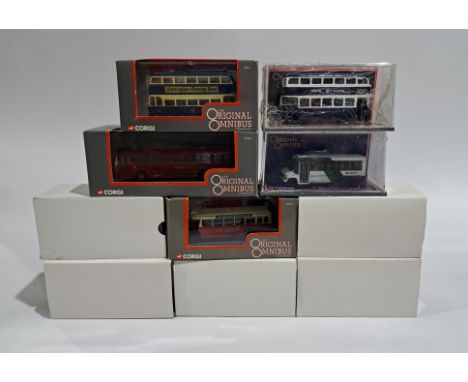 Corgi Original Omnibus, a boxed bus and similar group.&nbsp; Although unchecked for completeness condition generally appears 