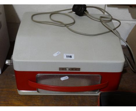     A Vintage Ultra Portable Reel To Reel Player                                    