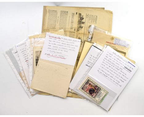 World history ephemera to include Einstein family German record sheets, 1983 Russia: Danger to the West, foreign polices in h