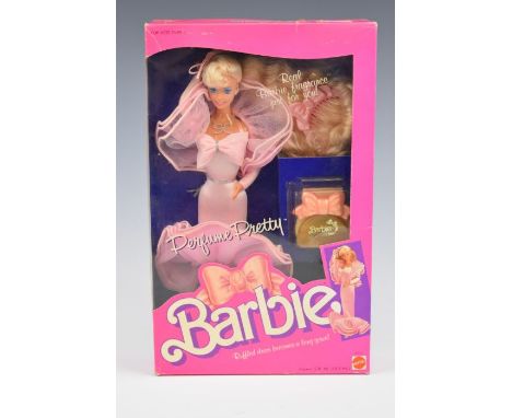 Barbie 'Perfume Pretty' fashion doll by Mattel 1987 including fragrance bottle, 4551, in original box.