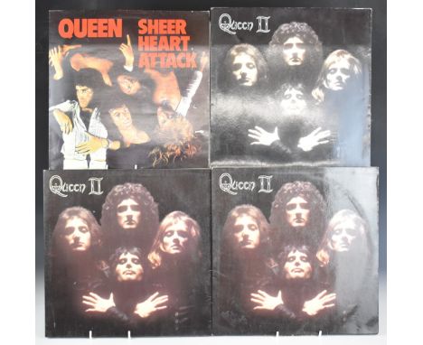 Queen - 12 albums comprising Queen II (3), Sheer Heart Attack (3), A Day At The Races, News Of The World, The Works (2), A Ki