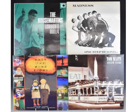 A collection of 10 albums comprising Tom Waits - Asylum Years, When the Wind Blows O.S.T, Madness - One Step Beyond, The Hous