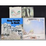 Approximately 80 albums, mostly rock including Jimi Hendrix, Ten Years After, Bob Dylan, Genesis,