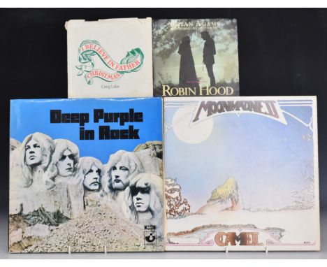 Approximately 80 albums, mostly rock including Jimi Hendrix, Ten Years After, Bob Dylan, Genesis, Fleetwood Mac, Jethro Tull,