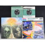 Approximately 30 albums including The Moody Blues, Mike Oldfield, Jean Michel Jarre, Pink Floyd, The