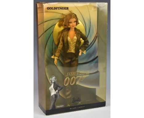 Barbie James Bond 007 Pussy Galore character doll by Mattel, in original box.