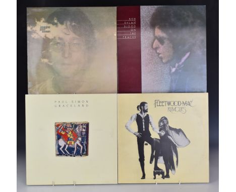 Approximately 50 albums including Jimi Hendrix, Fleetwood Mac, Mike Oldfield, John Lennon, Paul Simon, Simon and Garfunkel, B