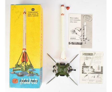 Corgi Major Toys diecast model 'Corporal' Guided Missile on Mobile Launcher, 1112, in original box.