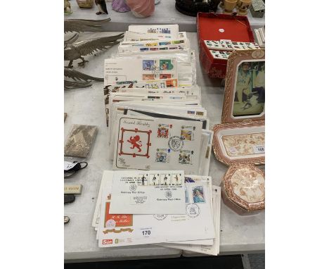 A LARGE QUANTITY OF FIRST DAY COVERS 