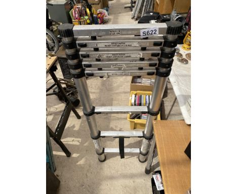 A TELESCOPIC EXTENDABLE LADDER 