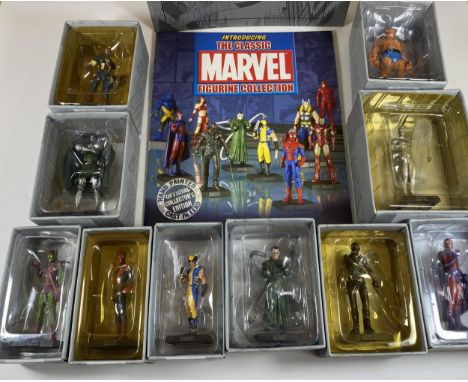 A COMPLETE SET OF 1-200 THE CLASSIC MARVEL COLLECTION FIGURES, ALL BOXED AS NEW COMPLETE WITH 200 MATCHING EDITION MAGAZINES 