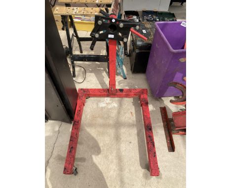 A HEAVY DUTY MECHANICS ENGINE GEARBOX STAND 