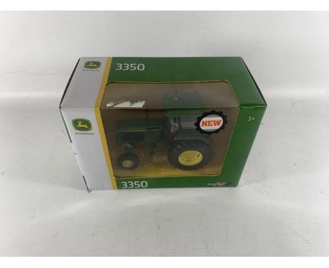 A BOXED BRITAINS JOHN DEERE 3350 TRACTOR SCALE 1:32 