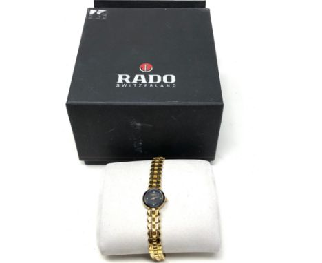Ladies rado quartz wristwatch not ticking 