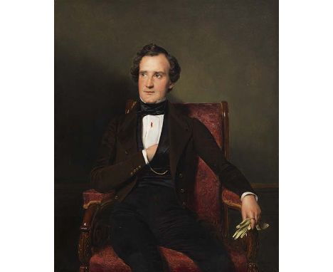 Ferdinand Georg Waldmüller     1793 Wien - 1865 Hinterbrühl bei Wien Carl Wilhelm Lucas (1803-1857), Hofschauspieler am k.u.k