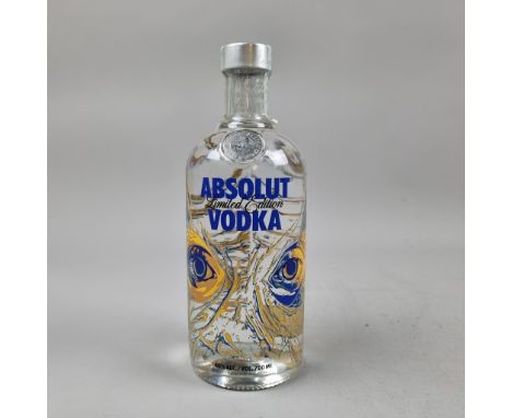Absolut "Ron English" Limited Edition Original Vodka - Label designed by Ron English - 700ml - Released 2011  