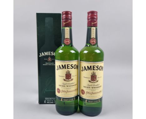 2 Bottles Jameson Irish Triple Distilled Whiskey  Whiskey/Whisky  