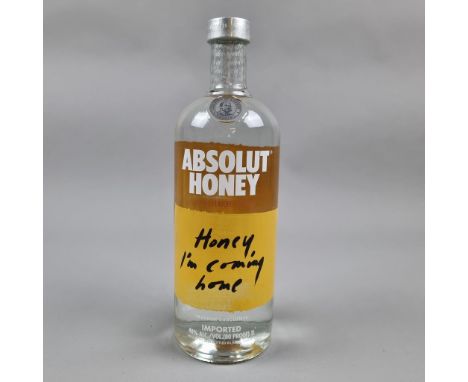 Absolut "Honey" Limited Edition Honey Flavoured Vodka, Travel Retail Exclusive - 1 Litre - Introduced 2015  