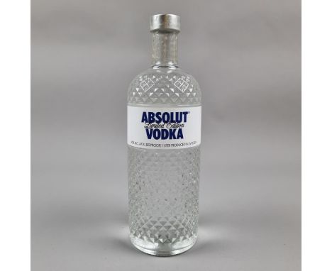 Absolut "Glimmer" Limited Edition Original Vodka - 1 Litre - Introduced 2010  